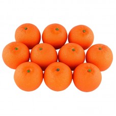 10Pcs Artificial Lifelike Simulation Orange Set Fake Fruit for Home House Kit ZQ 192090541737  283091566323